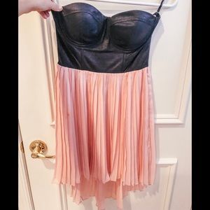 🚫SOLD 🚫 Pink and Black Corset dress